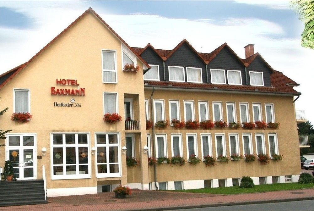 Weser Wasserbetten Hotel Baxmann Hessisch Oldendorf Dış mekan fotoğraf